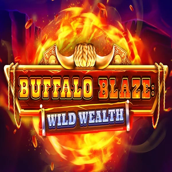 Buffalo Blaze Wild Wealth slot logo by OctoPlay at Sloterra Casino