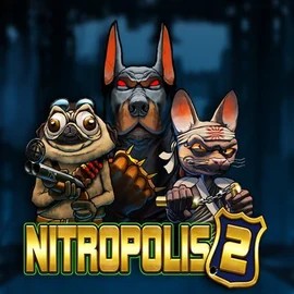Nitropolis 2 online game logo by ELK Studios on sloterra.com.pl