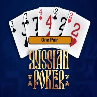 Russian Poker by OneTouch Games, showcased at sloterra.com.pl – game logo